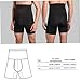 CurcKua Sauna Shorts for Men, Elastic Polyester Sauna Pants for Men with PU Heat Accumulating Film, High Waist Quick Sweat Compression Shorts for Running, Biking, Gym, 3XL Pants