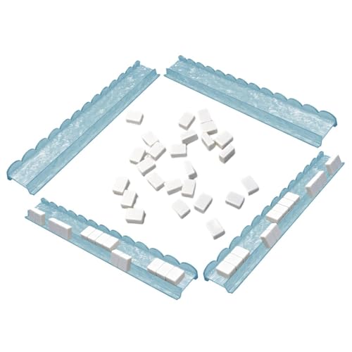 Supports de Mahjong avec poussoirs magnétiques en acrylique festonné pour débutants