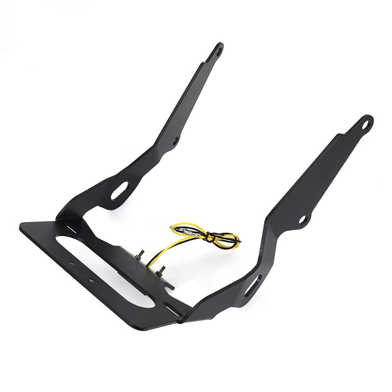Kennzeichenhalter Motorrad Anmeldeplattenhalter Hinterer Schwanz Aufgeräumter Sitz for Honda CBR650R CB650R 2021 Up Kennzeichenhalter Halterung Fender-Eliminator