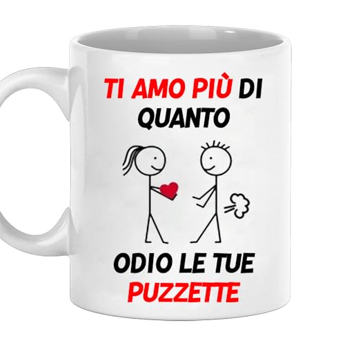Vulfire Tasse couple – You Love Tanto – Valentine – Tasse pour petit ami – Idée cadeau de mariage, pour anniversaire, anniversaire, Noël, décoration de maison, cuisine (céramique – blanc) Vulfire Tasse couple – You Love Tanto – Valentine – Tasse pour petit ami – Idée cadeau de mariage, pour anniversaire, anniversaire, Noël, décoration de maison, cuisine (céramique – blanc)