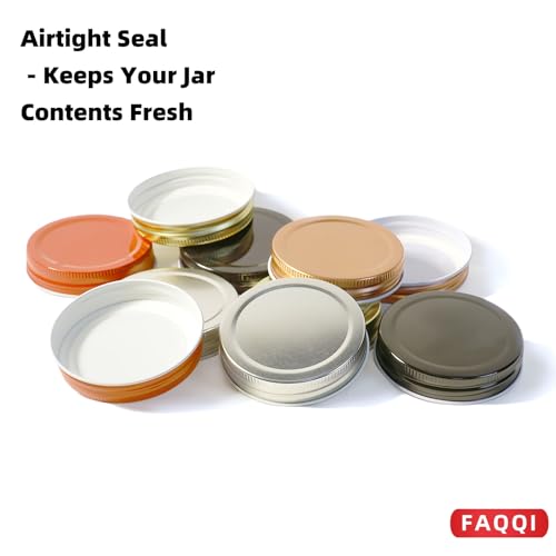 Faqqi Stainless Steel One-Piece Mason Jar Lids thumb #2