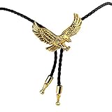HUABOLA CALYN Bolo Tie Eagle for Men -Native American Western Cowboy Bola tie