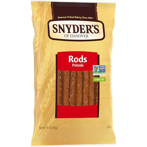 Image of Snyder's of Hanover, Pretzel Rods, 12 Oz Bag (Pack of 12)