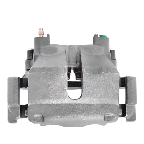 Image of Detroit Axle - 2 Front Brake Calipers for Jeep 1999-2002 Grand Cherokee | [ATE Caliper], 2000 2001 Disc Brake Calipers with Bracket Assembly Replacement