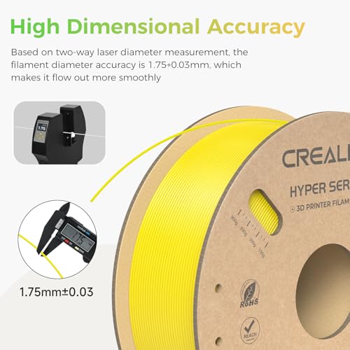 Filament hyper PLA 1.75mm Creality haute précision dimensionnelle - 5