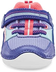 Stride Rite Baby Girls SM Kylo 2.0 Sneaker, Blue/Pink, 3 Infant | Image 4