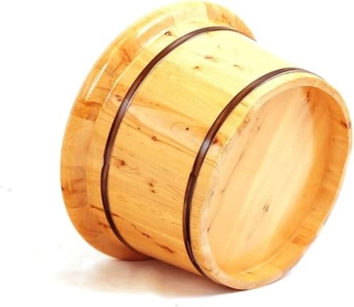 Balde para spa de pies de madera 33.5x28.5x20 cm miniatura 5