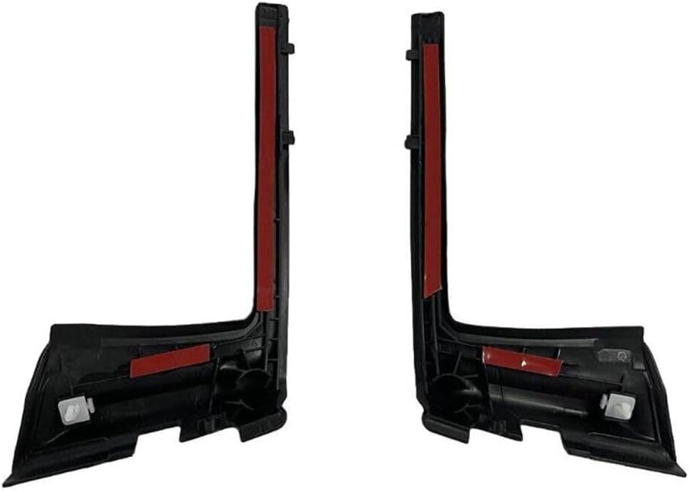 Front Windshield Wiper Side Cowl Extension Fender Cover Trim Compatible with Toyota Yaris 2012 2013 2014 2015 Pair Left Right Black Durability Plastic Panel Caps 2PCS