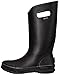 Bogs Men's Waterproof Rubber Rain Boot, Black, 13 D(M) US