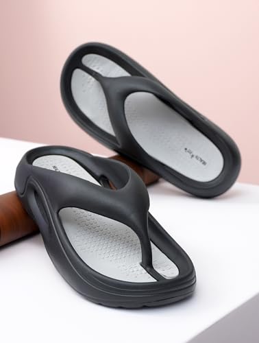 Image of HEALTH FIT Extra Soft Premium Slippers with Soft Acupressure Comfortable & Light Weight Stylish & Anti-Skid Classic Ultra Soft Casual Waterproof & Everyday Flip Flops HF147