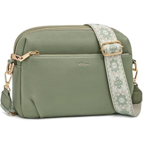 Image of Crossbody Bag for Women Vegan Leather Handbag Purse Anti Theft RFID
