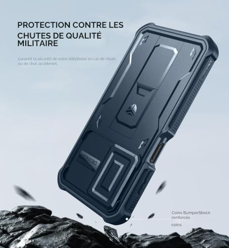 Coque Samsung A26 5G antichoc Dexnor double cadre robuste de qualité premium - 6