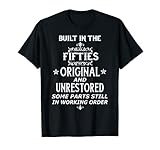 Fifties Construido en Fifties Motocicleta Original sin restaurar Camiseta