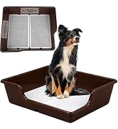 Amazon | 犬 トイレ トレー 特大 スーパー ワイド (ブラウン, XXL) | I