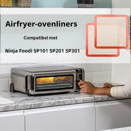 Vierkante siliconen bakmatten voor 30,5 cm taartpan/12 x 12 cheesecake pan/broodrooster oven/XL luchtfriteuse, 11,75 inch vierkante voedselveilige siliconen mat voor bakplaat voor cake/gebak/torte - Afbeelding 5