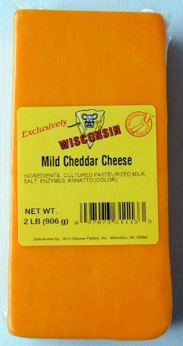 Wisconsin Cheddar, Colby, or Jack Cheese, Colby