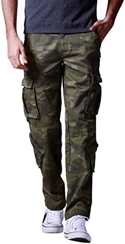 Match Men's Wild Cargo Pants(44,Army Green max)