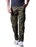 Match Men's Wild Cargo Pants(34,Army Green max)
