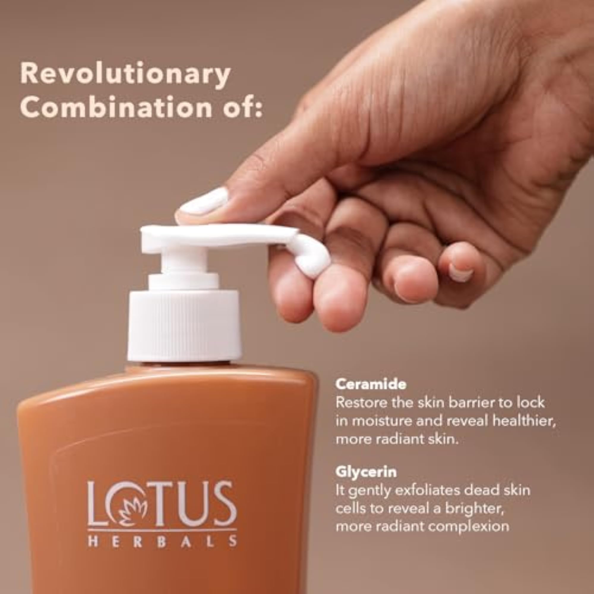 Glow Rush Moisturising Body Lotion, Brightening & Nourishing