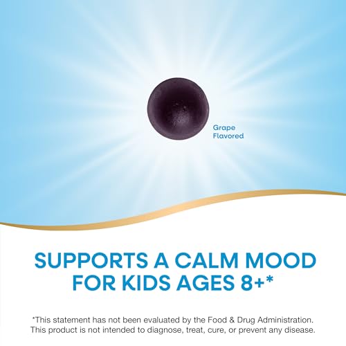 Nature's Way Kids Cool & Calm Gummies, Magnesium, L-Theanine, 40 ct - image 3