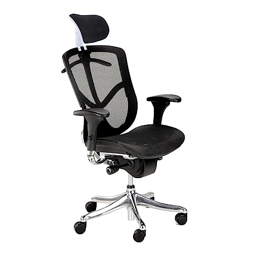 Appui-tête de chaise de bureau réglable pour soutien cervical