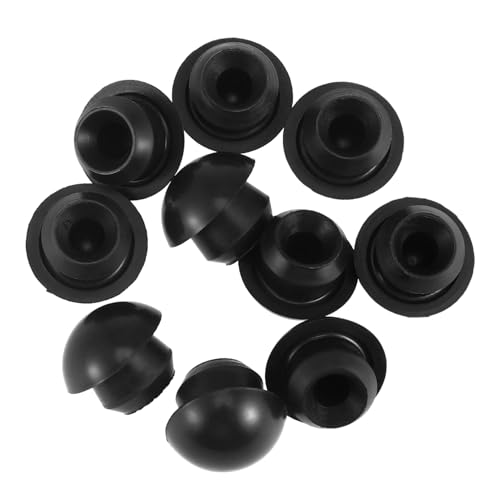 FUNOMOCYA 10 Stück Öleinfüllstopfen Hydraulische Stopfen für Ölbehälter Langlebige und Leicht Installierbare Ölstopfen für Hydraulische Anwendungen und Gartenpumpen