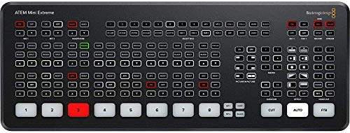 Image of Blackmagic Design ATEM Mini Extreme HDMI Live Stream Switcher Bundle with 6' HDMI Cable, 7' Cat5e Cable, and 5-Pack of SolidSignal Cable Ties (SWATEMMINICEXT)