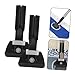 HONMEET 2pcs String Mop Broom Handle Replacement Clip Mop Stick Adapter for Bathroom Cleaning