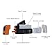 Dario Blood Glucose Monitor Kit Test Your Blood Sugar Levels and Estimate A1c. Kit Includes: Glucose-Meter with 25 Strips,10 Sterile lancets and 10 Disposable Covers (Android Audio-Jack)