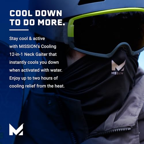Mission 108009 Cooling 12-In-1 Neck Gaiter thumb #3