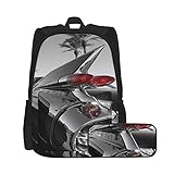 [Anwendbares Szenario] Modischer bedruckter Rucksack, geeignet für Schule, Arbeit, Wochenendurlaub, Tourismus, Wandern, Camping, Wandern, Radfahren und andere Outdoor-Aktivitäten. Passen Sie Ihr eigenes personalisiertes Muster an. Es ist auch ein tolles Geschenk für gute Kinder, Freunde, Familie und Klassenkameraden. Thanksgiving, Weihnachten, Geburtstag, Valentinstag usw.