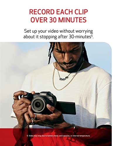 Canon Eos R7 Content Creator Kit, Mirrorless Vlogging Camera, 32.5 Mp, 4K 60P Video, Digic X Image Processor, Rf-S18-45Mm F4.5-6.3 Is Stm Lens, Stereo Microphone, & Extra Battery Pack #TOP5