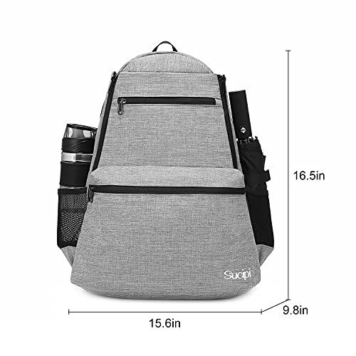 Sucipi Tennis Bag Professional Tennis Backpack For Men And Women Racket Bags Holds 2 Rackets With Ventilated Shoe Compartment #TOP1