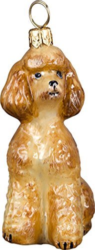 Toy Poodle Apricot Ornament