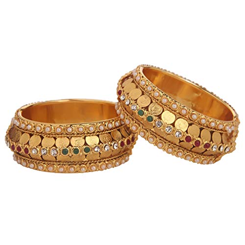 Efulgenz Fashion Jewelry Indian Bollywood 14 K Gold Plated Faux