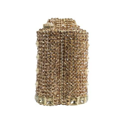 Image of UMREN Novelty Crystal Camera Shaped Clutch Purse for Women Sparkly Rhinestones Evening Clutch Bag Glitter Bridal Prom Handbag