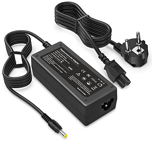 Adaptador de cargador portátil de 65 W compatible con Acer Aspire V15 VN7 V5 V3 V7 M5 R3 R7 ES1 E15 E1 E5 Series E5-575 E5-521 ES1-511, Acer Aspire 5750 5532 5517 5250 5552 5570 7560, N15Q1 PA-1650-86 Cover