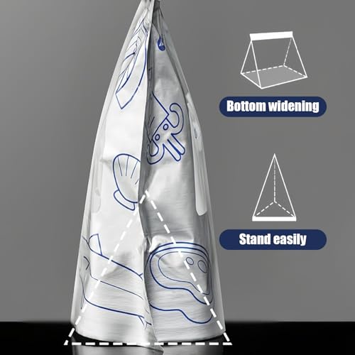 Bolsas de aluminio resellables y reutilizables para congelador de verduras y carnes 3