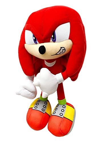 Great Eastern Entertainment 77348 Sonic The Hedgehog - Knuckles Grin Plush 10 Inch H thumb #1