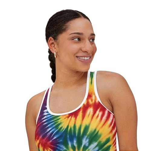 Débardeur Tie-Dye vibrant en coton léger pour vos journées détendues au soleil
