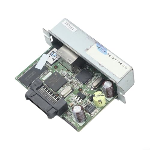 Tarjeta de Red Ethernet UB-E02 para impresoras TM-T88III T88IV J7000 - Adaptador LAN rj45 10/100Mbps para actualización de sistema POS placa PCB tamaño estándar