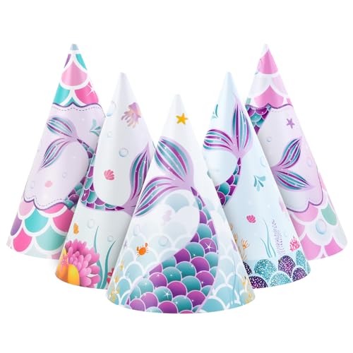 WERNNSAI Birthday Party Hats - 12 Pcs Birthday Party Supplies Con...