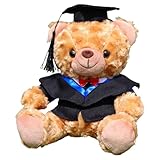 Akademischer Feier, Bär, weiche Plüschtiere, anpassbar, Abschluss, verschiedene Bildungsstufen, Abschluss