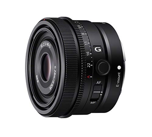 Sony SEL40F25G | Vollformat FE 40mm F 2.5 G - Premium G Serie Objektiv mit Festbrennweite