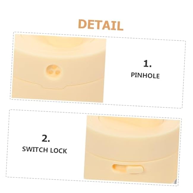 SECFOU Spice Container for Sealed Spice Jar for Salt Pepper and Seasoning Storage for Home and Restaurant Use