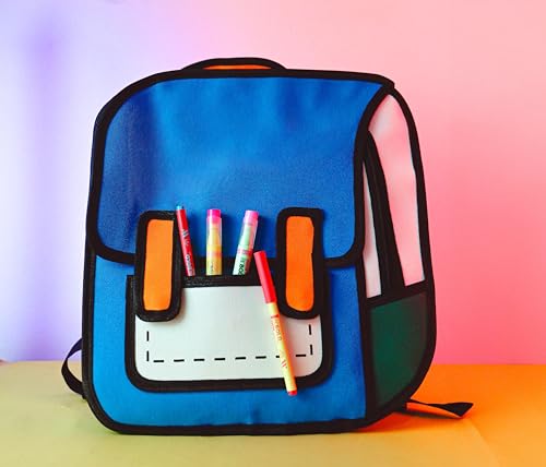 Mochila BeBold Cartoon Azul