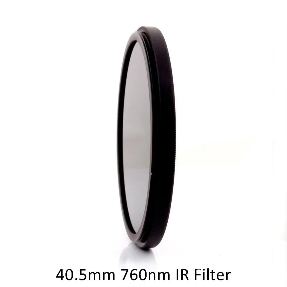 Filtre IR76 40.5mm, Filtre de qualité Optique Infrarouge 760nm for Objectif de caméra