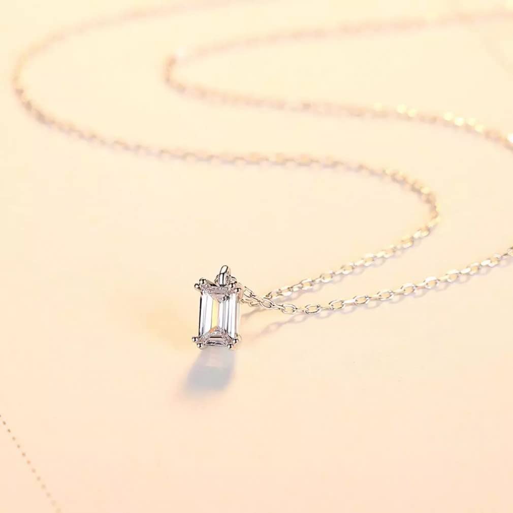 Naszyjnik wiszący z cyrkonu z cyrkonią dla kobiet Kobiece akcesoria Prezent Wedding Crystal Biżuteria