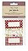KitchenCraft Home Made Pacco da 30 Etichette Autoadesive per Vasetti di Marmellata, Tema Frutteto, 9 x 4.5 cm (3.5 x 2''), Rosso / Bianco