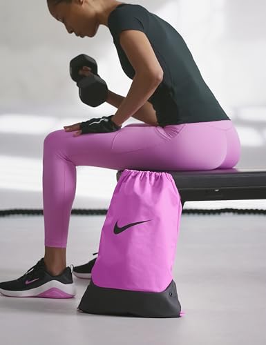 Image of Nike Unisex Adult Gameday Brasilia X Drawstring Bag Backpack (18L) | Mens and Womens